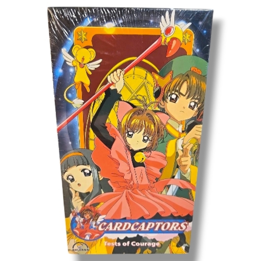 Cardcaptors Tests Of Courage VHS Anime 2000 Nelvana Brand New/Factory Sealed